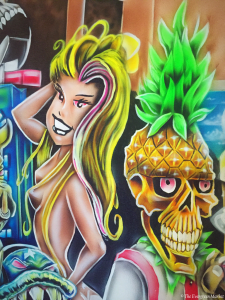 pineapple express cannabis art aphrodite