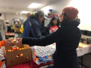Evergreen Market fed the community at Ray of Hope.