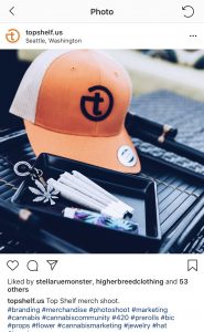 Sean Mafi's company, Top Shelf Marketing, posts cannabis content while adhering to IG's guidelines, but as a cannabis instagram account still feels the threat of a shutdown.