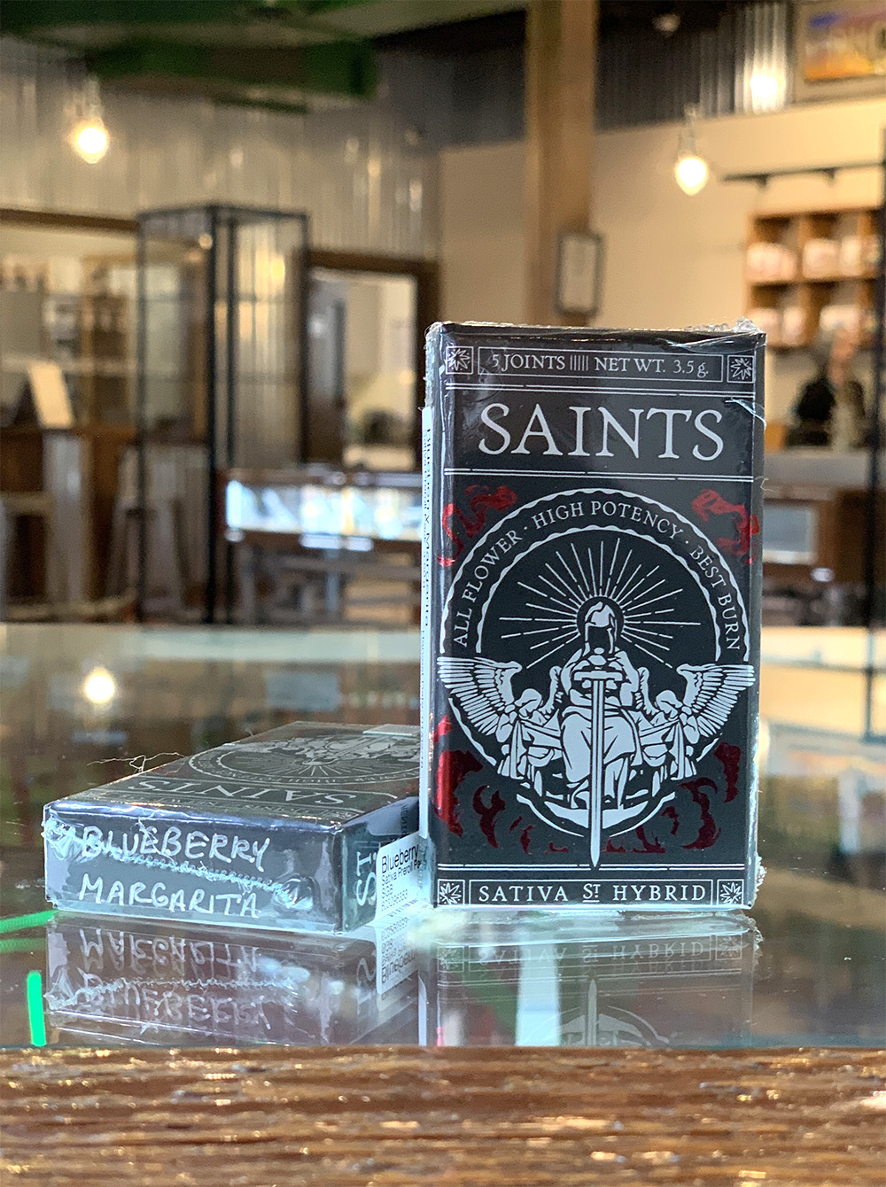Saints joints packs are as beautiful outside as they are inside.