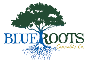 Blue Roots out of Airway Heights, Washington has a decorative tree logo with their name.